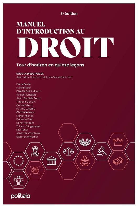 Manuel DIntroduction Au Droit | Nieuw, Livres, Livres Autre, Envoi