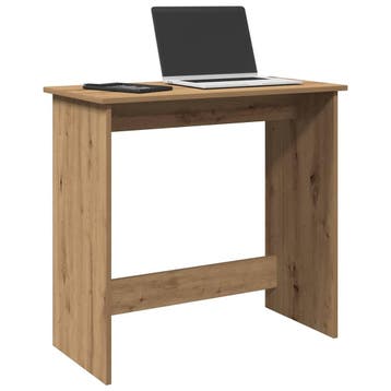 vidaXL Bureau 80x40x75 cm bewerkt hout artisanaal, Huis en Inrichting, Verzenden, Nieuw