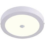 Opbouw LED Downlight 24W Met PIR Sensor - Natuurlijk Wit 400, Verzenden