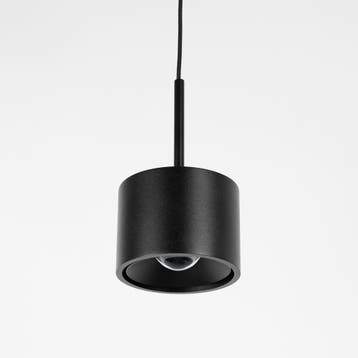 hanglampen June Hanglamp Zwart Ø9cm Binnenverlichting, Huis en Inrichting, Lampen | Hanglampen, Verzenden, Nieuw