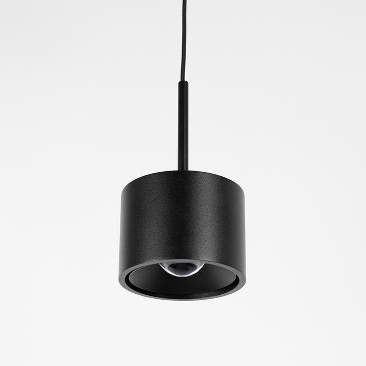 hanglampen June Hanglamp Zwart Ø9cm Binnenverlichting, Huis en Inrichting, Lampen | Hanglampen, Verzenden