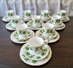 Queen Anne - Koffieservies (34) - Porselein - 10, Antiek en Kunst
