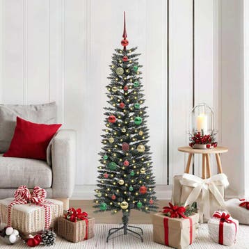 vidaXL Kunstkerstboom met 150 LED Groen 150 cm PVC en, Verzenden