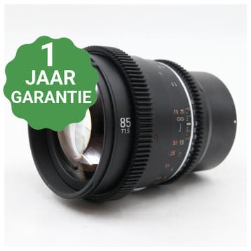 Samyang 85mm T1.5 MK2 VDSLR Sony FE | Tweedehands, Verzenden