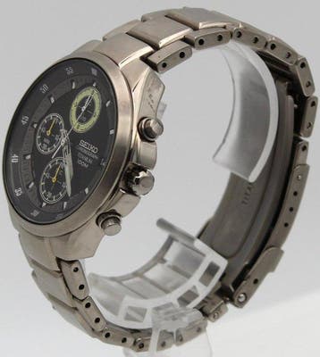Seiko - Titanium Chronograph Watch 100m - Zonder