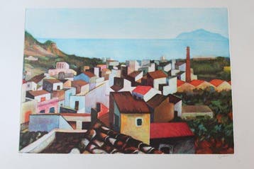 Renato Guttuso (1911-1987) - Tetti