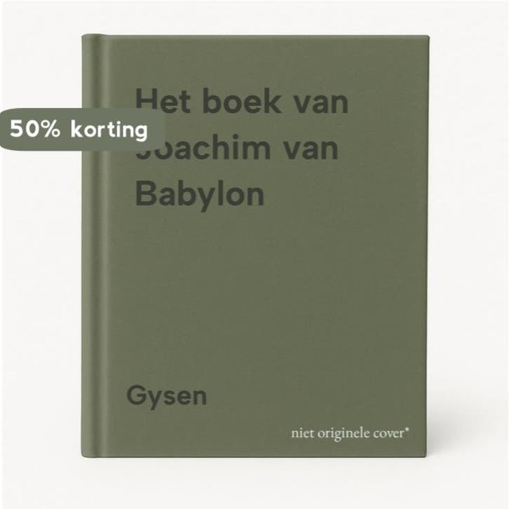 Het boek van Joachim van Babylon 9789029016575 Gysen, Livres, Romans, Envoi