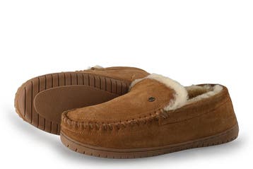 Warmbat Pantoffels in maat 44 Cognac, Kleding | Heren, Schoenen, Overige kleuren, Verzenden, Warmbat, Pantoffels of Sloffen