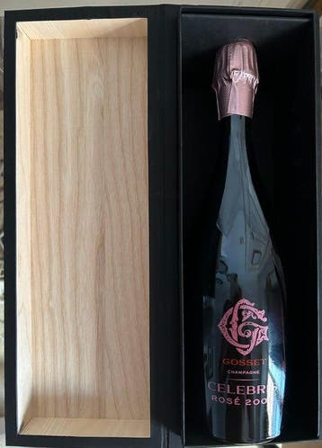 2009 Gosset - Champagne Rosé - 1 Fles (0,75 liter), Verzamelen, Nieuw