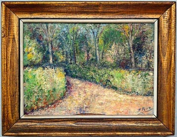 Francesc Peiró Martín (1912-2002) - La vallée lumineuse, Antiek en Kunst