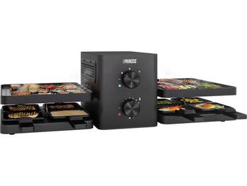 Princess 162660 - Raclette Purify - 8 personen - Ingebouwde, Elektronische apparatuur, Verzenden, Zo goed als nieuw