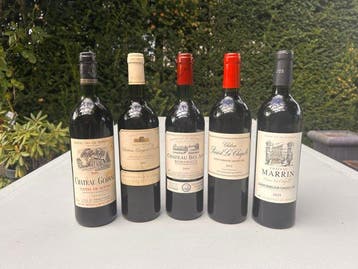 2004 Château Bel Air, 1996 Château Guionne, 2001 Château