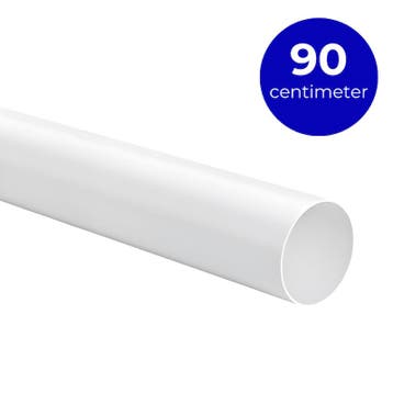 Kunststof ventilatiebuis rond Ø 100mm - Lengte 90 cm, Doe-het-zelf en Bouw, Verzenden, Nieuw