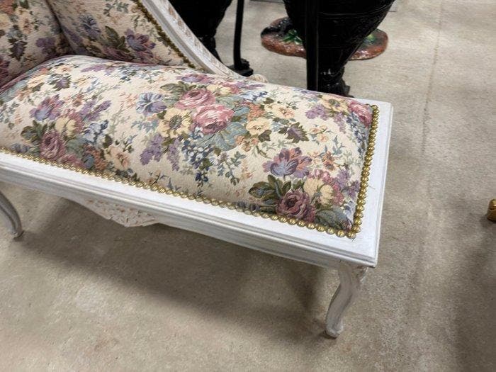 Canapé - Hout, Textiel, Antiquités & Art, Curiosités & Brocante