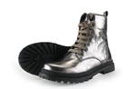 Shoesme Veterboots Meisjes in maat 34 Zilver, Kinderen en Baby's, Verzenden, Jongen of Meisje, Schoenen, Zo goed als nieuw
