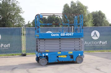 Veiling: Schaarhoogwerker Genie GS-4047 Elektrisch 350kg 13., Ophalen