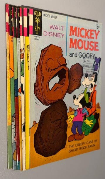 Mickey Mouse #107, 111, 114, 116, 117, 131, 132 - 7 Comic -, Nieuw