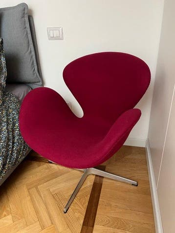 Fritz Hansen - Arne Jacobsen - Fauteuil - Chaise cygne -
