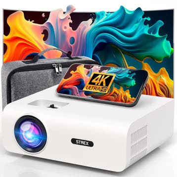 Strex Beamer - 1080P Full HD - 15000 Lumen, Verzenden