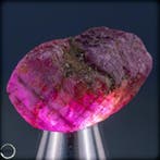 Natuurlijke zeldzame Padparadscha-saffier Ruw kristal met