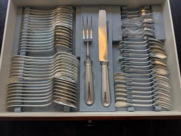 Christofle - Bestekset (98) - Verzilverd - 100% compleet,