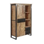 San Remo bergkast, mangohout (nieuw, A-keuze), Huis en Inrichting, Kasten | Wandmeubels, Nieuw, Overige houtsoorten