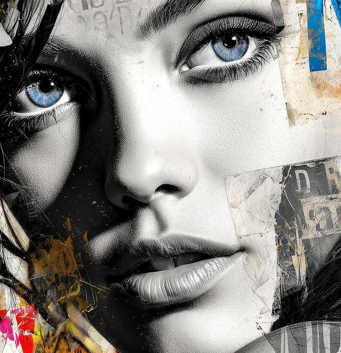 David Law - Face X, Antiek en Kunst, Kunst | Designobjecten