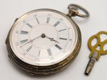Antique - 800 Silver - mechanical pocket watch - 1900-1949, Nieuw