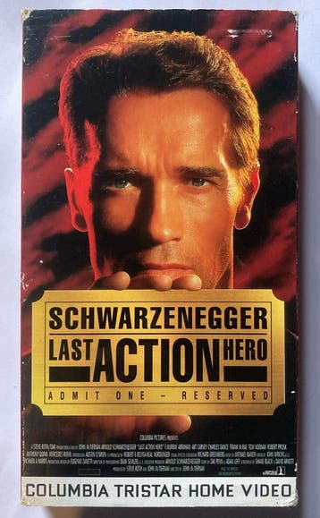 LAST ACTION HERO (VHS), Cd's en Dvd's, Gebruikt