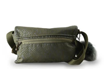 Kipling Schoudertas Groen, Handtassen en Accessoires, Tassen | Damestassen, Verzenden, Zo goed als nieuw, Groen