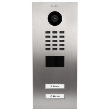 DoorBird IP Deurintercom D2102V, V2A, geborsteld RVS, Ophalen of Verzenden