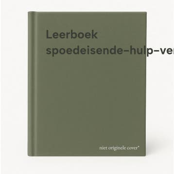 Leerboek spoedeisende-hulp-verpleegkunde 9789036818124, Verzenden, Gelezen