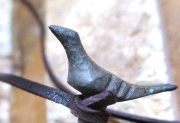 Oud-Romeins Brons Adelaars-legioenhanger - 22 mm (Zonder