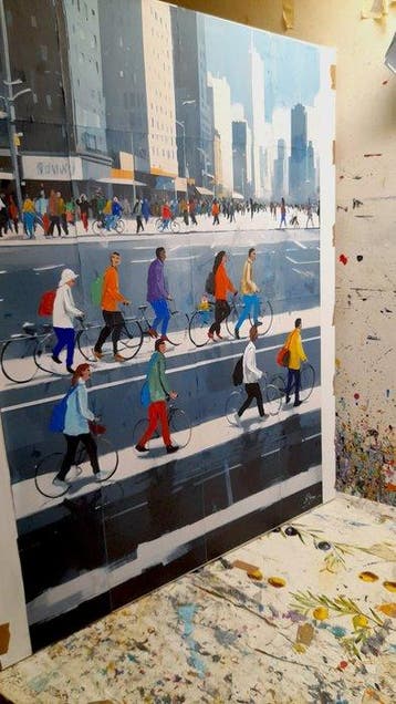 Giorgio Stocco - People b80- opera unica
