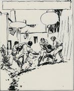 Hans G. Kresse - pagina Vidocq - 1 originele filmcelpagina