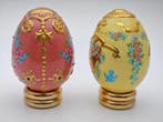 Œuf Fabergé - 2 œufs de la Maison Fabergé - Porcelaine, Antiquités & Art