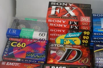 TDK Maxell Sony Basf - Cassette audio - 2000, TV, Hi-fi & Vidéo, Radios