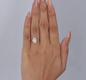 Zonder minimumprijs - Ring - 14 karaat Geel goud - 2.66ct., Nieuw