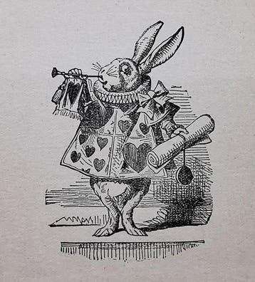 Lewis Carroll - Alices Adventures In Wonderland (Rare Copy)