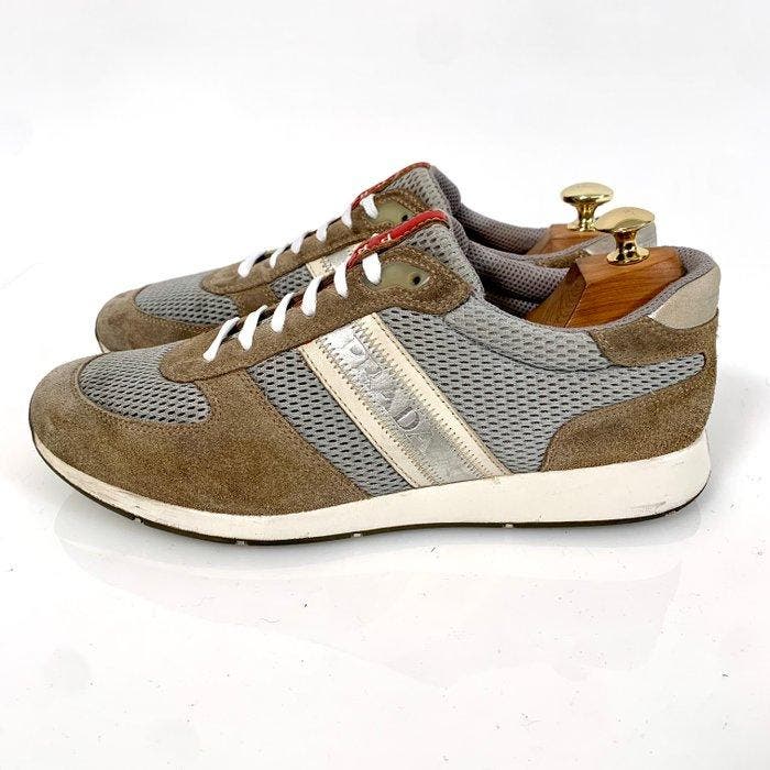 Prada Runner Sneaker Beige/white UK 7 - Sneakers - Maat: EU, Kleding | Heren, Schoenen
