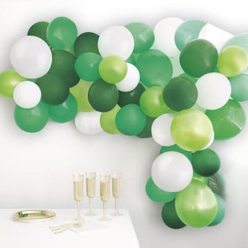 Ballonnenboog Zelf Maken Set Groen 40 delig, Verzenden, Nieuw