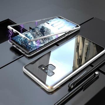 Samsung Galaxy Note 9 Magnetisch 360° Hoesje met Tempered, Verzenden