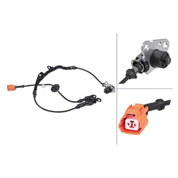 ABS-sensor Vooras links Honda Shuttle 2.2 16V (RA1), Verzenden
