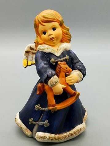 Goebel - Engel – Handbemalte Porzellanfigur mit