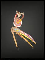 Beeld bozo reiger 100 cm - volledige Bozo-marionet uit, Antiek en Kunst