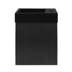 Fonteinkast BWS Sona Met Verticaal Reliëf Soft-close Mat, Doe-het-zelf en Bouw, Ophalen of Verzenden, Nieuw, Bad