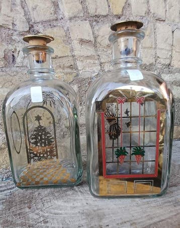 holmegaard - michael bang - Bouteille (2) - Verre -, Diversen, Nieuw