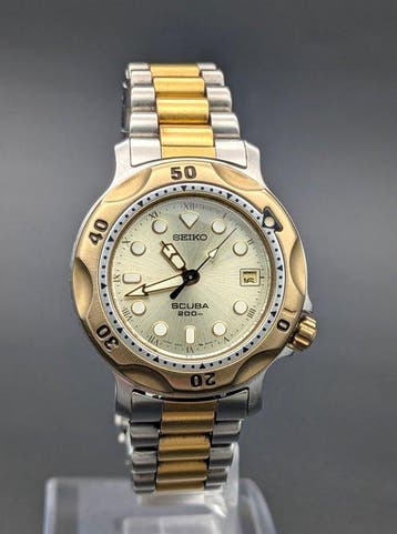 Seiko - SCUBA 200m Two-Tone JDM - Zonder minimumprijs -