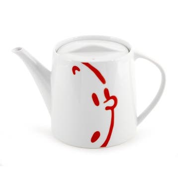 Kuifje Theepot Rood, Verzamelen, Ophalen of Verzenden, Nieuw