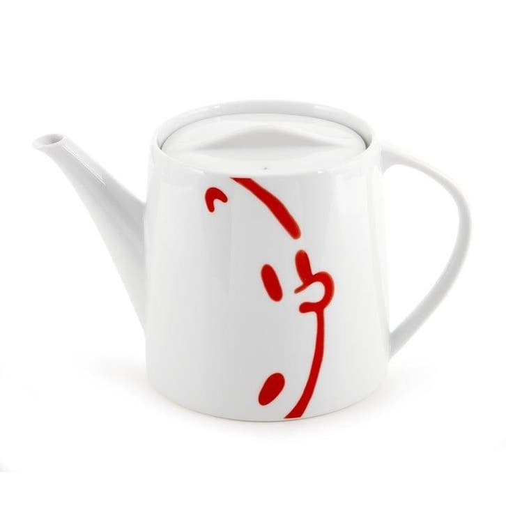 Kuifje Theepot Rood, Verzamelen, Stripfiguren, Nieuw, Ophalen of Verzenden